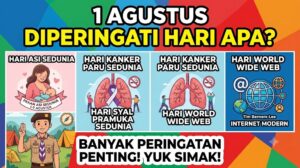 1 Agustus Diperingati Hari Apa