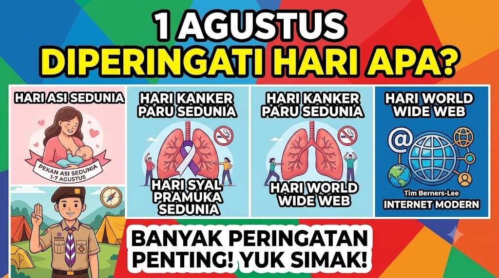 1 Agustus Diperingati Hari Apa