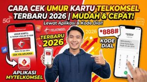 Cara Cek Umur Kartu Telkomsel Terbaru 2026