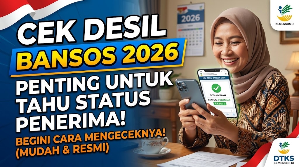Cek Desil Bansos 2026 Penting untuk Tahu Status Penerima Bantuan Pemerintah, Begini Cara Mengeceknya