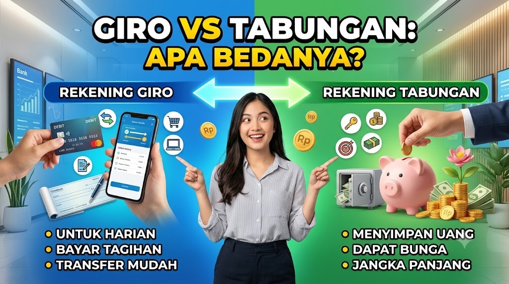 perbedaan rekening giro dan tabungan