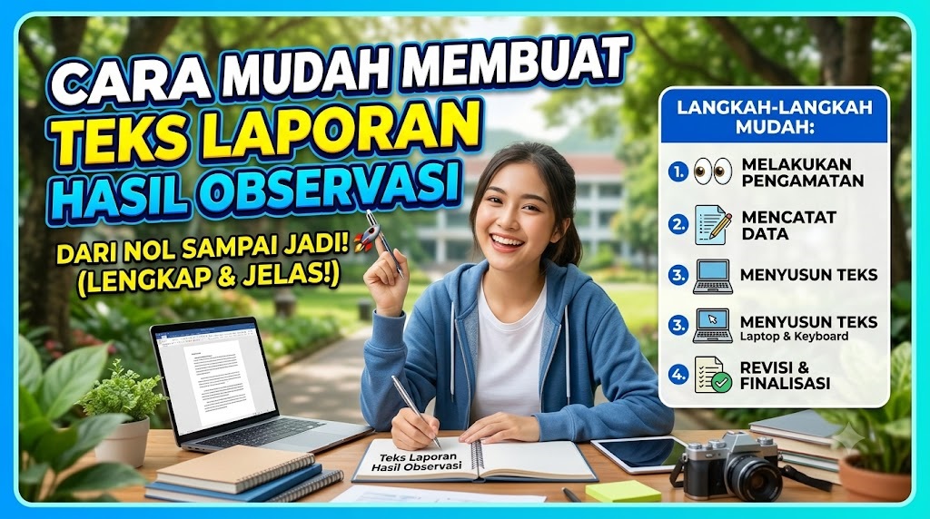Cara Membuat Teks LHO