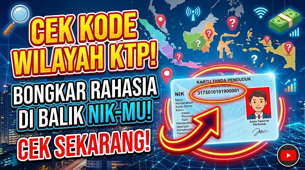 Cara Mengetahui Kode Wilayah KTP