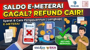 Cara Refund Saldo e-Meterai yang Gagal Digunakan