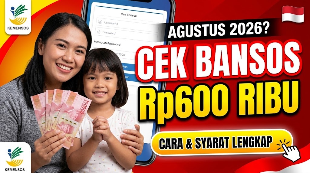 Cek Bansos Rp600 Ribu