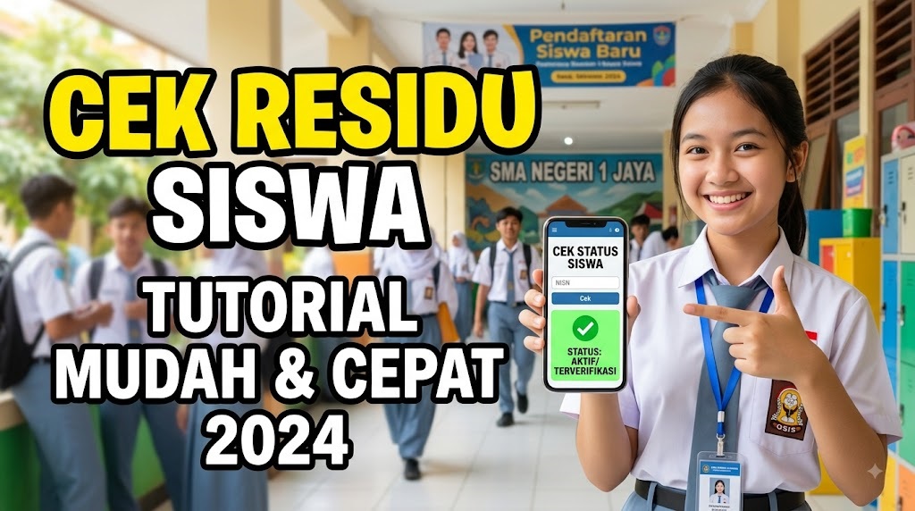 Cek Residu Siswa 2026 Cara Melihat Data Bermasalah dan Memperbaikinya di VervalPD