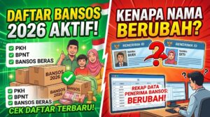Daftar Bansos 2026 yang Masih Berjalan, Kenapa Nama Penerima Bisa Berubah
