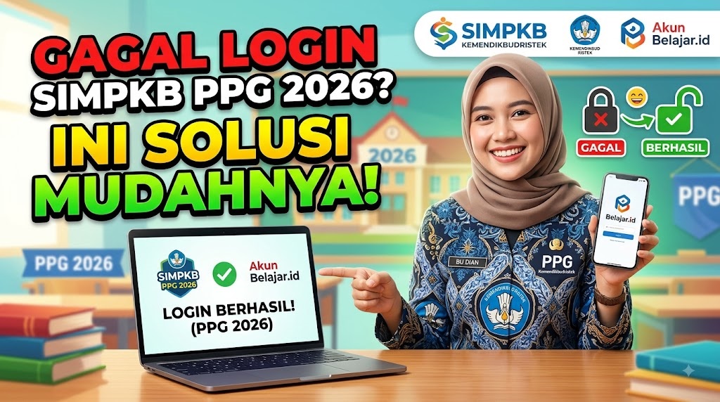 Gagal Login SIMPKB PPG 2026