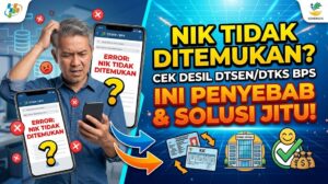 NIK Tidak Ditemukan Saat Cek Desil DTSEN BPS
