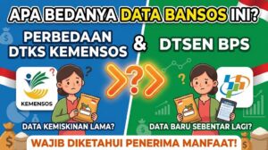 Perbedaan DTKS Kemensos dan DTSEN BPS yang Wajib Diketahui Penerima Manfaat