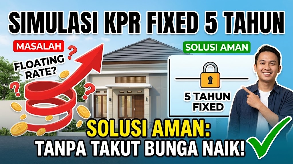 Simulasi KPR Fixed Rate 5 Tahun