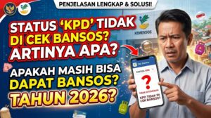 Status KPD Tidak di Cek Bansos Artinya Apa