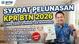 Syarat Pelunasan KPR BTN 2026,