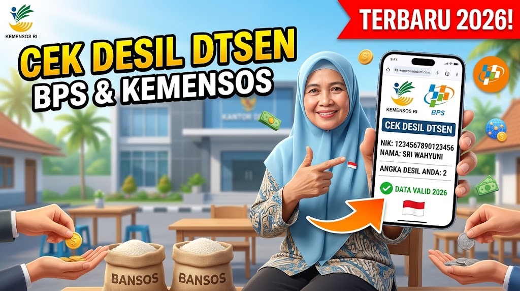cek desil bps