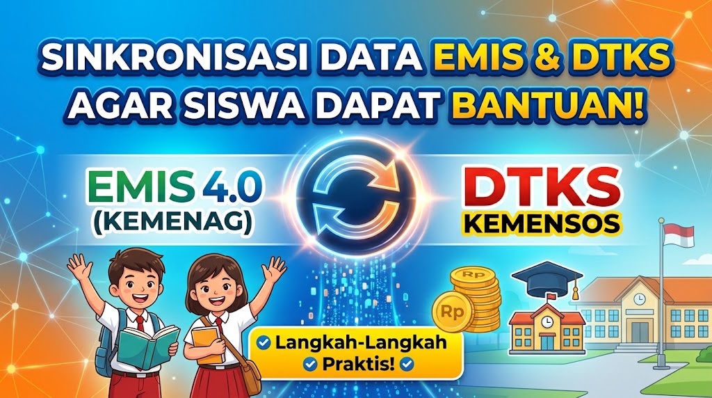 sinkronisasi data dtks dan emis
